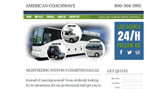 Desktop Screenshot of buscharterdallas.com